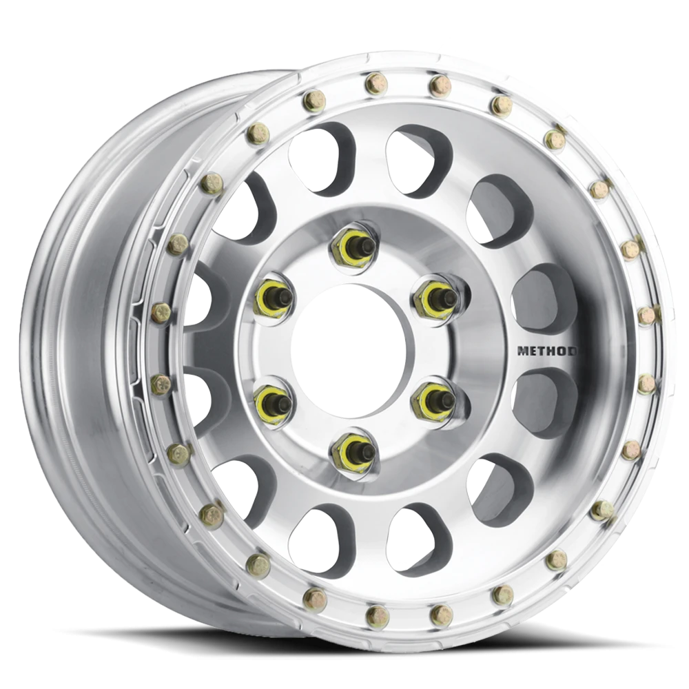 Method Race Wheels Beadlock MR103 Raw Machined 17x9 -12 5x139.7mm 108mm