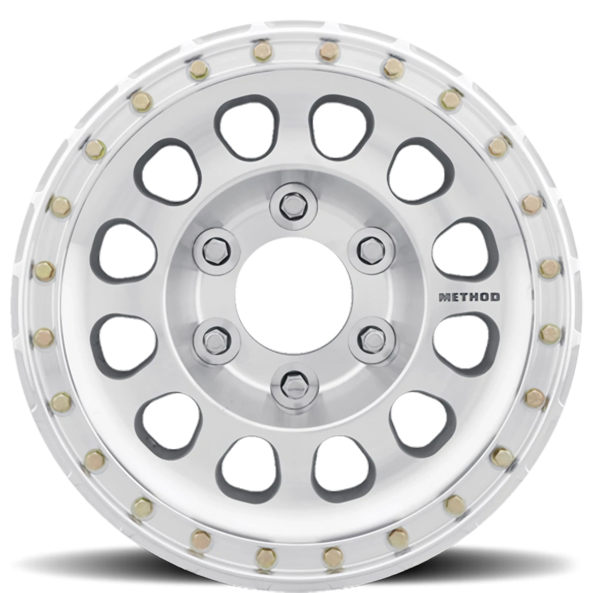 Method Race Wheels Beadlock MR103 Raw Machined 17x9 -12 8x165.1mm 130.81mm