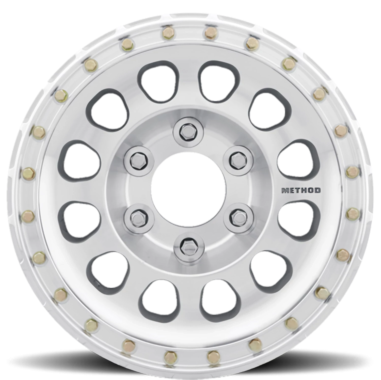 Method Race Wheels Beadlock MR103 Raw Machined 17x9 -12 8x165.1mm 130.81mm