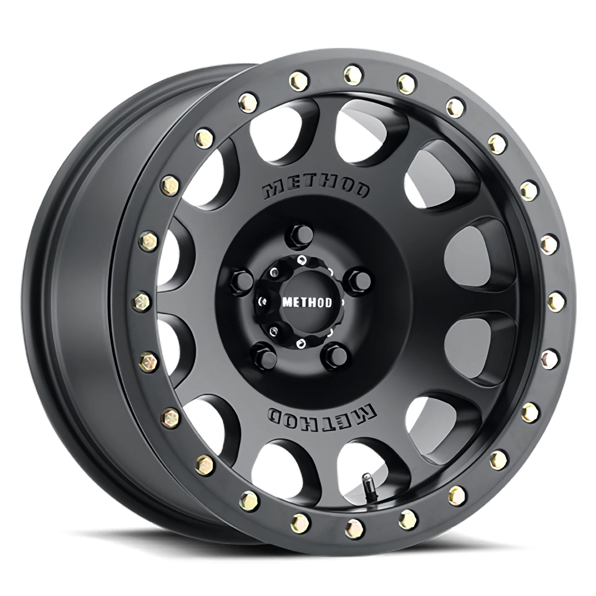 Method Race Wheels Beadlock MR105 Matte Black 17x9 -38 5x114.3mm 83mm