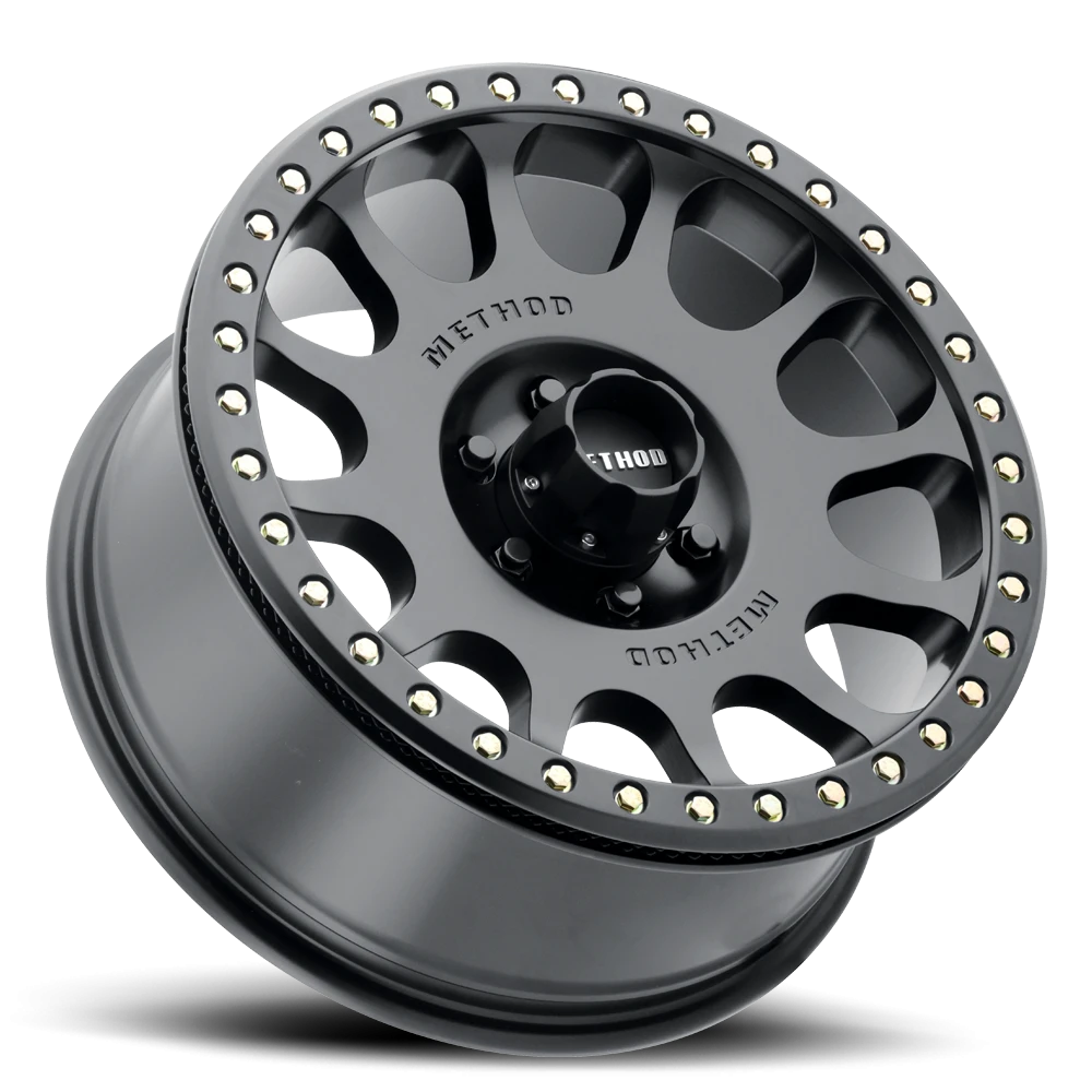 Method Race Wheels Beadlock MR105 Matte Black 17x8.5 0 6x139.7mm 108mm