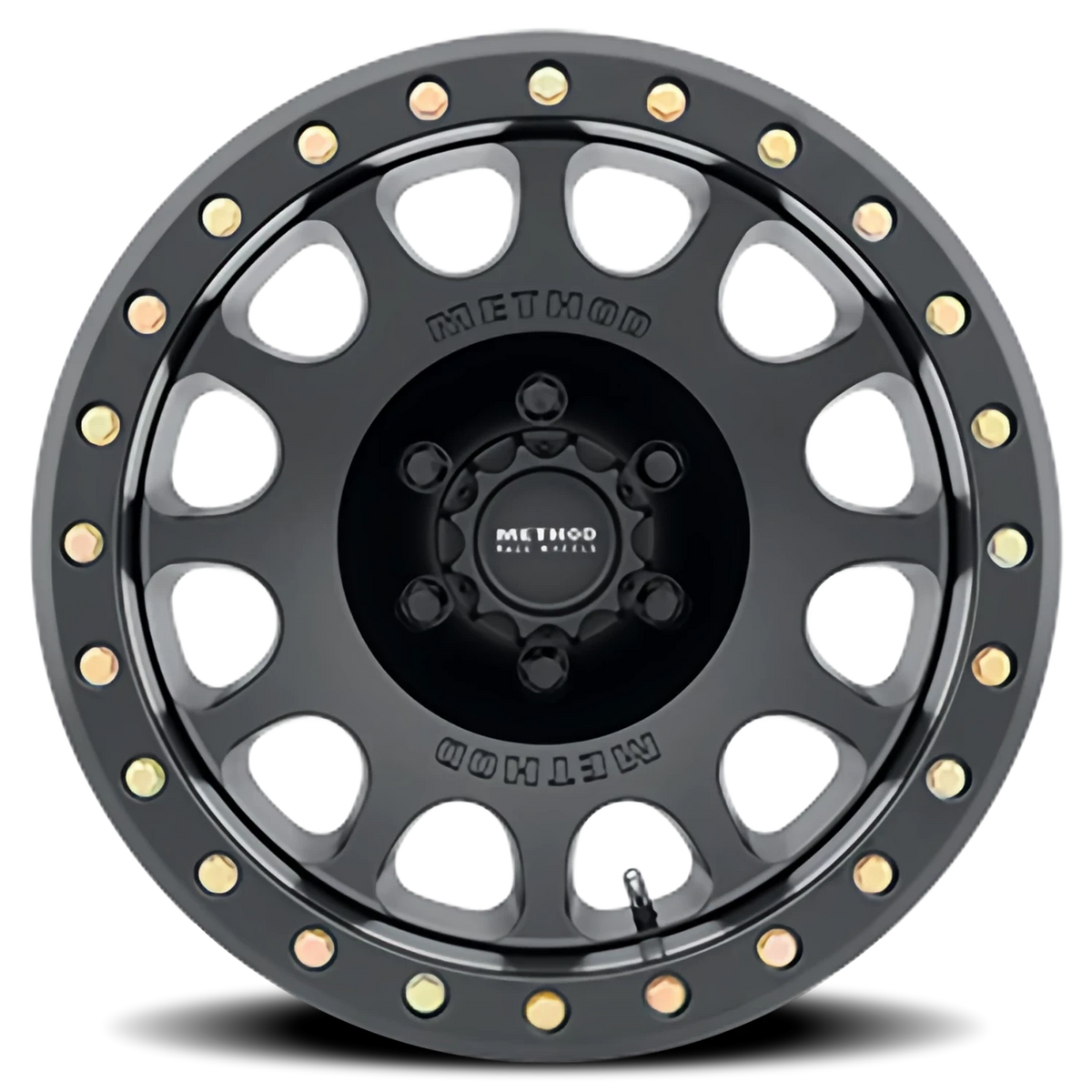 Method Race Wheels Beadlock MR105 Matte Black 17x9 -38 8x165.1mm 130.81mm - Wheelwiz
