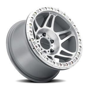 Method Race Wheels Beadlock MR106 Machined W/ Clear Coat 17x9 -44 6x139.7mm 108mm