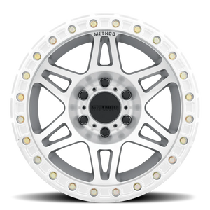 Method Race Wheels Beadlock MR106 Machined W/ Clear Coat 17x9 -44 6x139.7mm 108mm
