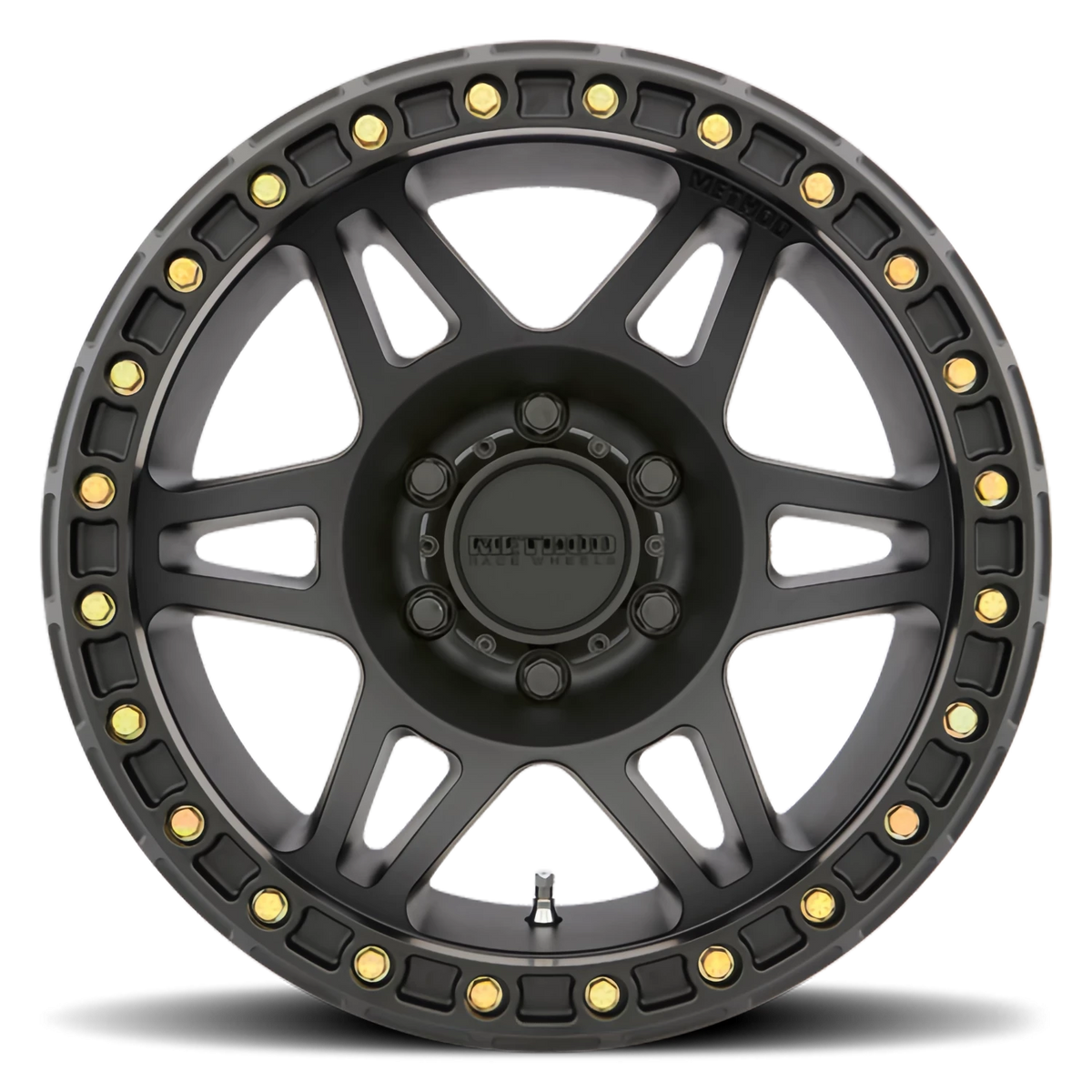 Method Race Wheels Beadlock MR106 Matte Black 17x9 -44 5x127mm 71.5mm