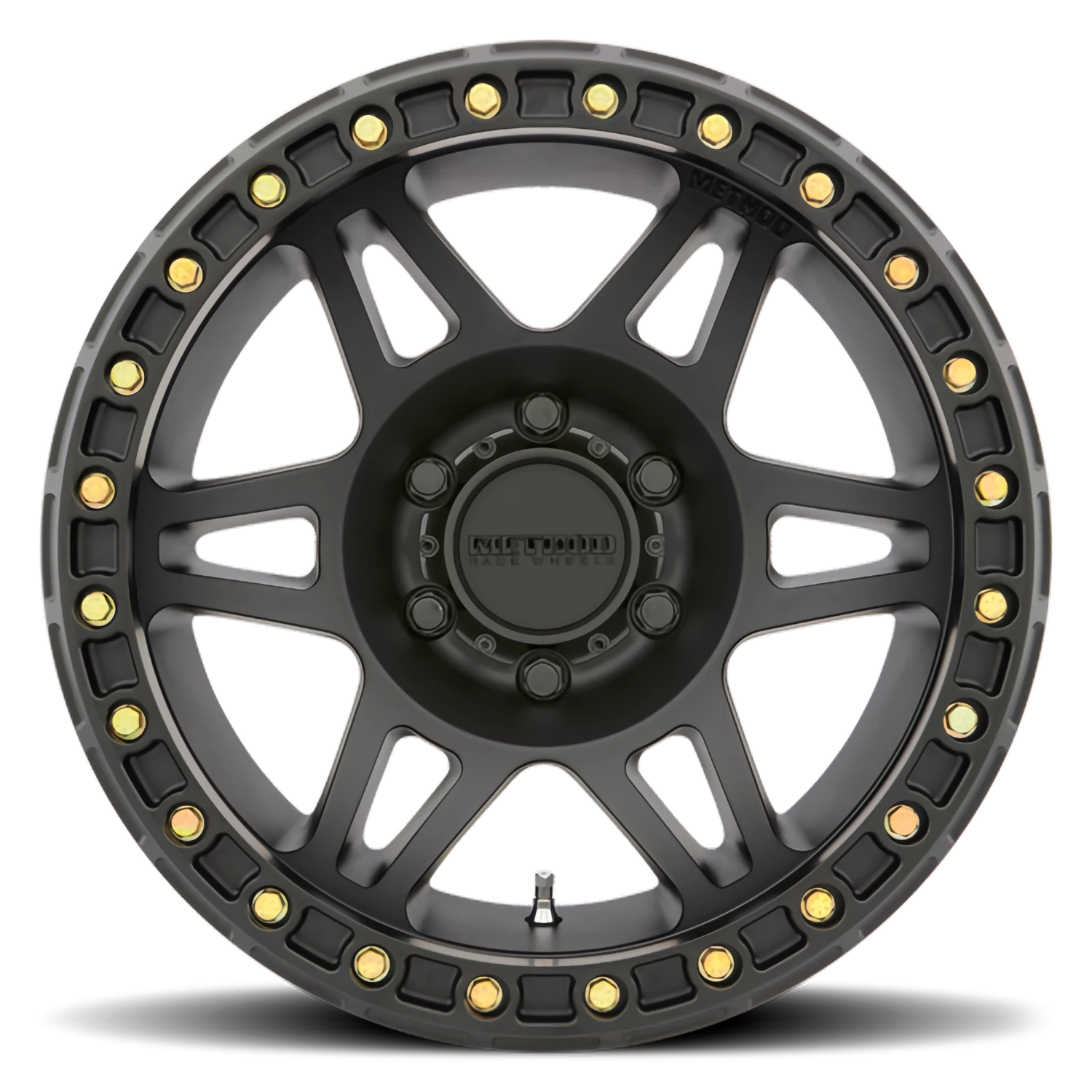 Method Race Wheels Beadlock MR106 Matte Black 17x9 -44 5x127mm 71.5mm