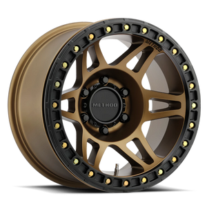 Method Race Wheels Beadlock MR106 Method Bronze 17x9 -44 5x127mm 71.5mm - Wheelwiz