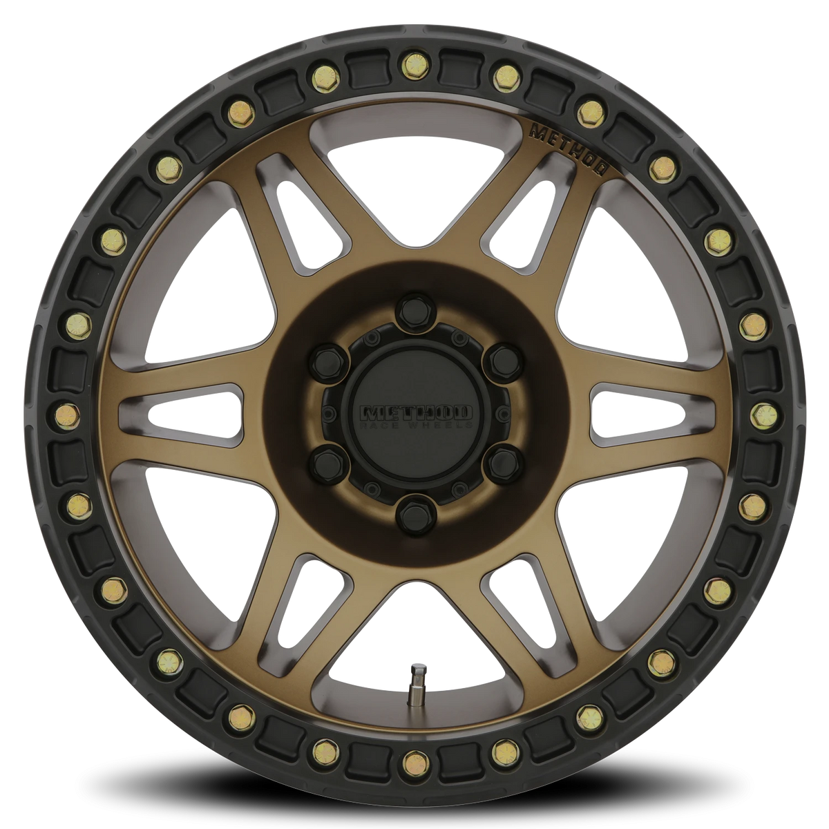 Method Race Wheels Beadlock MR106 Method Bronze 17x9 -44 5x127mm 71.5mm