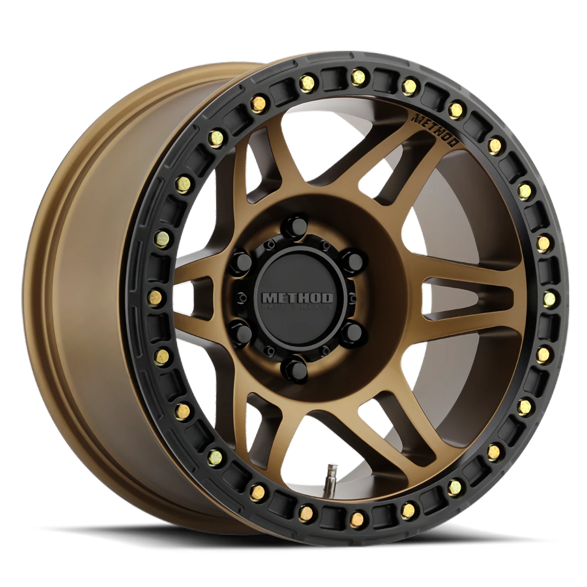 Method Race Wheels Beadlock MR106 Method Bronze 17x9 -44 6x139.7mm 108mm