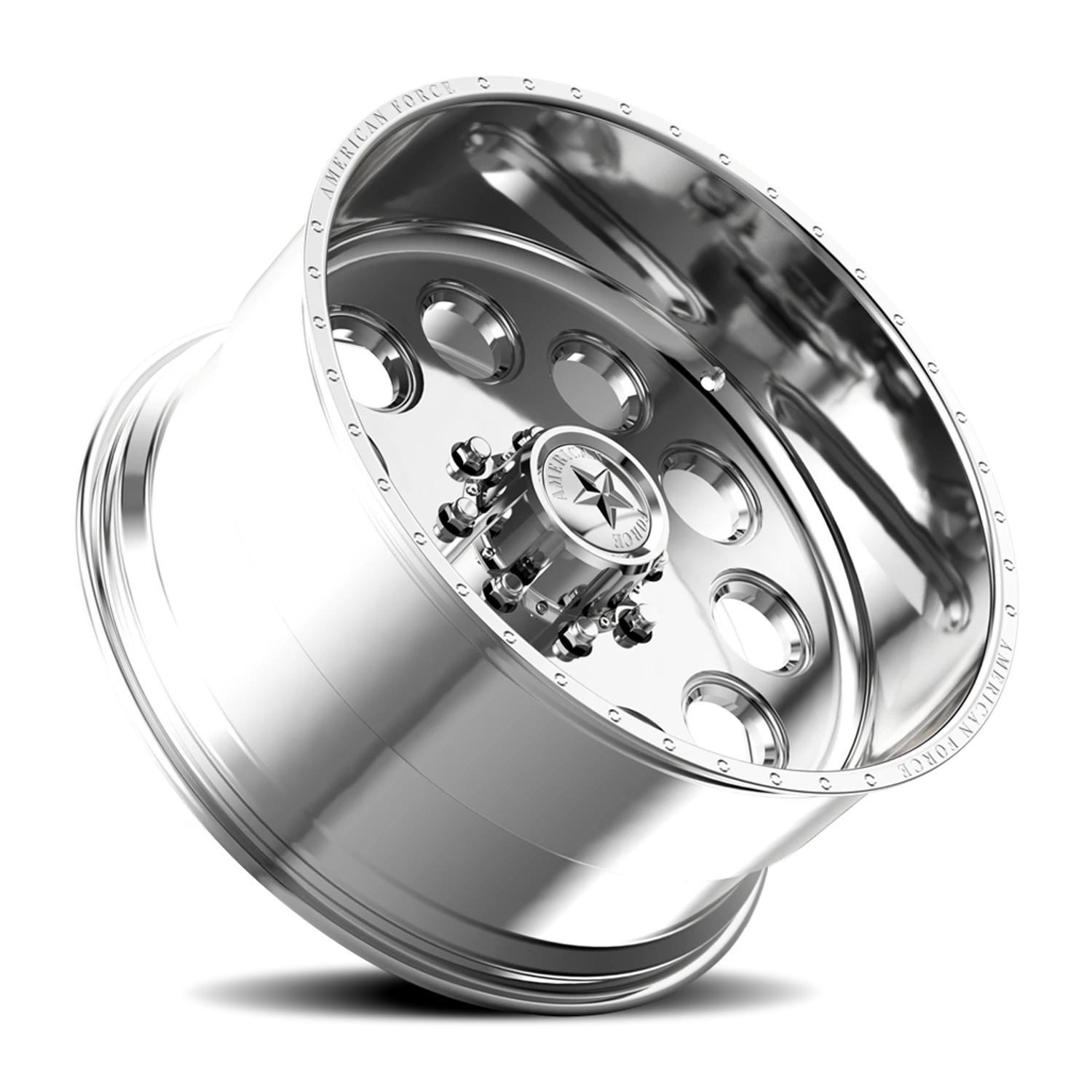 American Force F09 Big Ten SS Polished 20x9 0 5x139.7mm 77.8mm - Wheelwiz