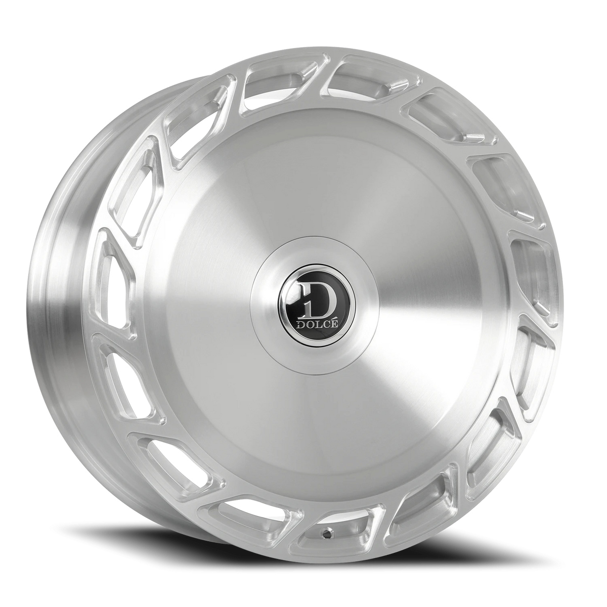 Dolce Luxury Bigboy Brushed Silver W/ Clear Coat 24x10 +20 6x135|6x139.7mm 87.1mm