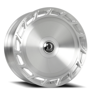 Dolce Luxury Bigboy Brushed Silver W/ Clear Coat 26x10 +30 6x135|6x139.7mm 87.1mm