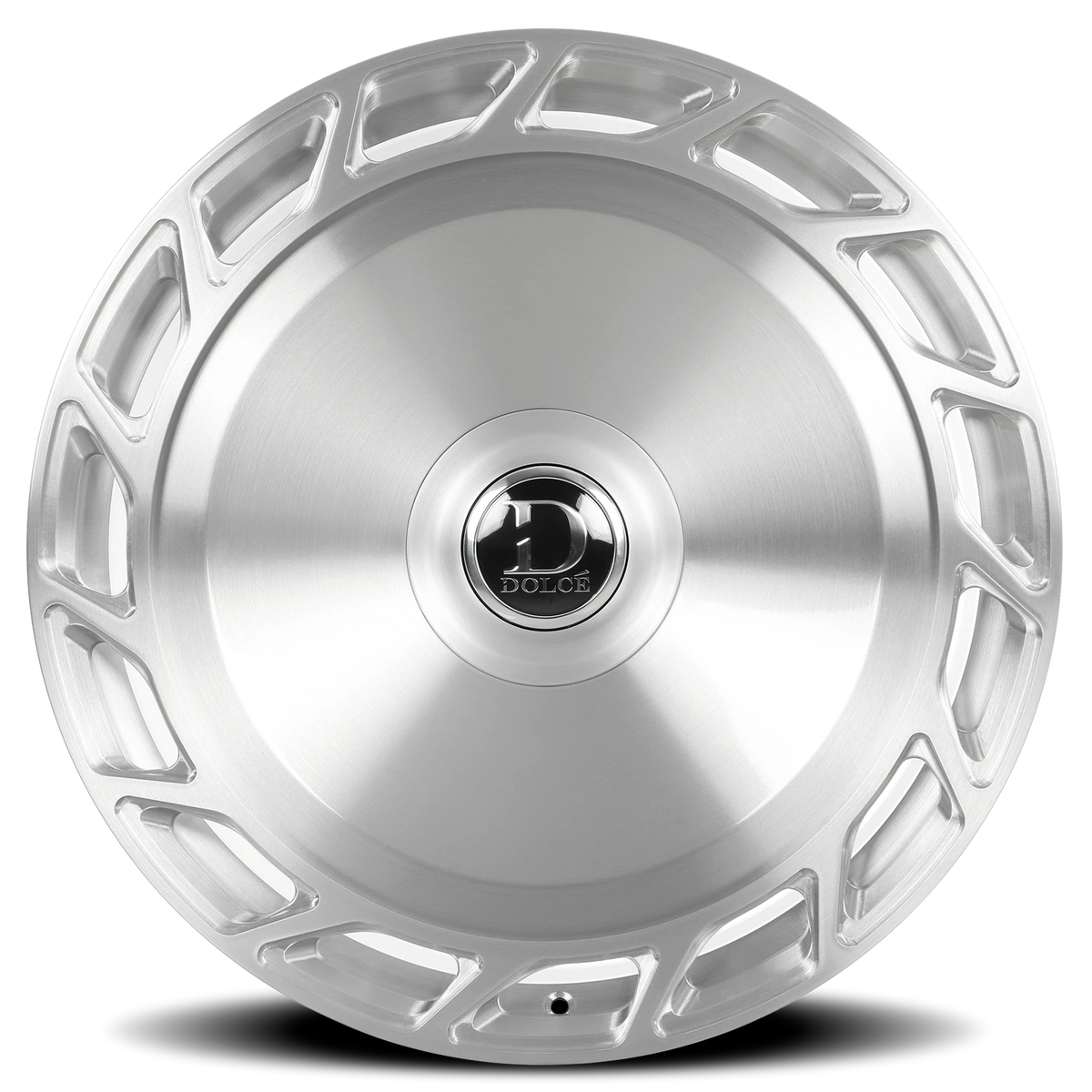Dolce Luxury Bigboy Brushed Silver W/ Clear Coat 24x10 +35 6x135|6x139.7mm 87.1mm