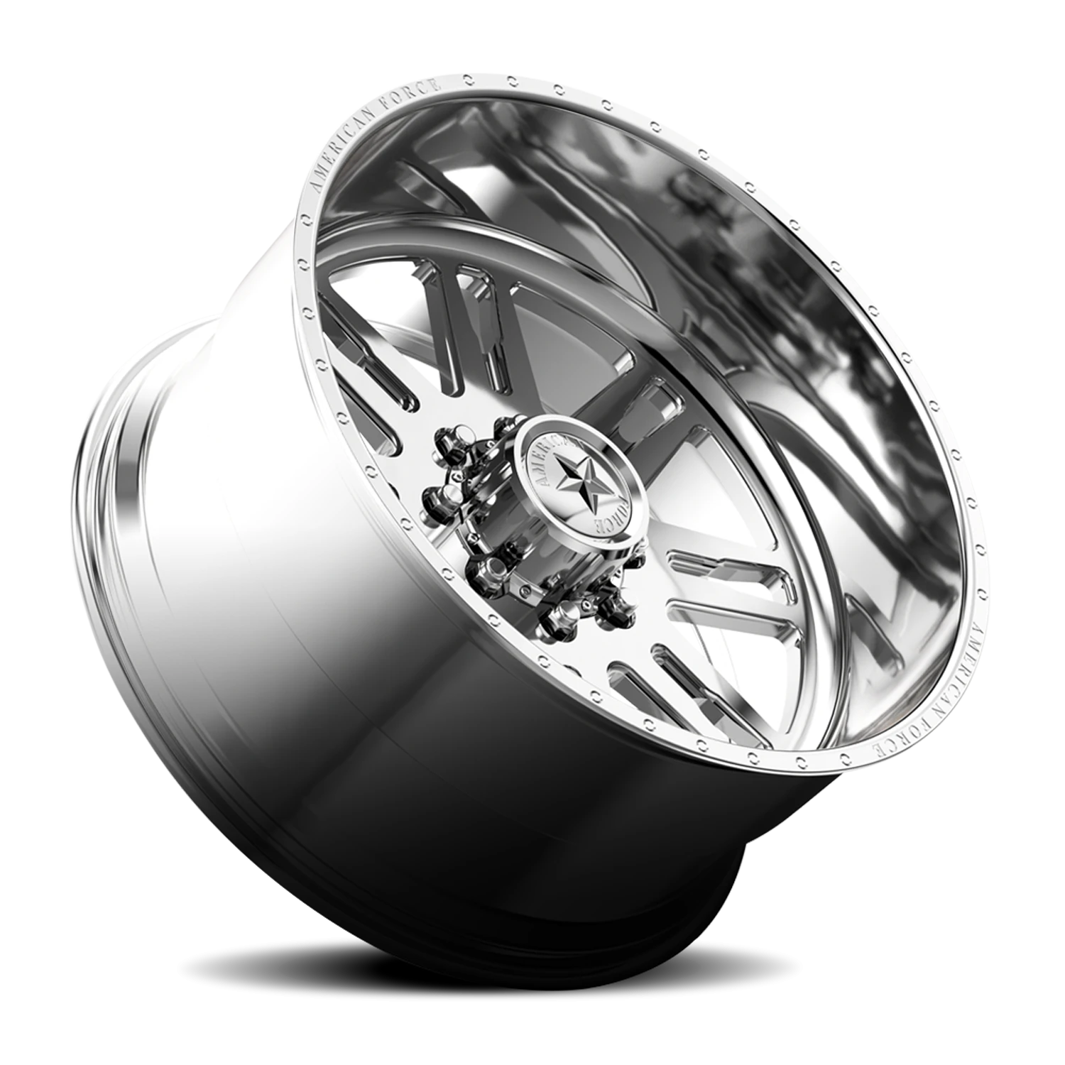 American Force H32 Bishop SS Polished 20x9 0 6x114.3mm 71.5mm - Wheelwiz