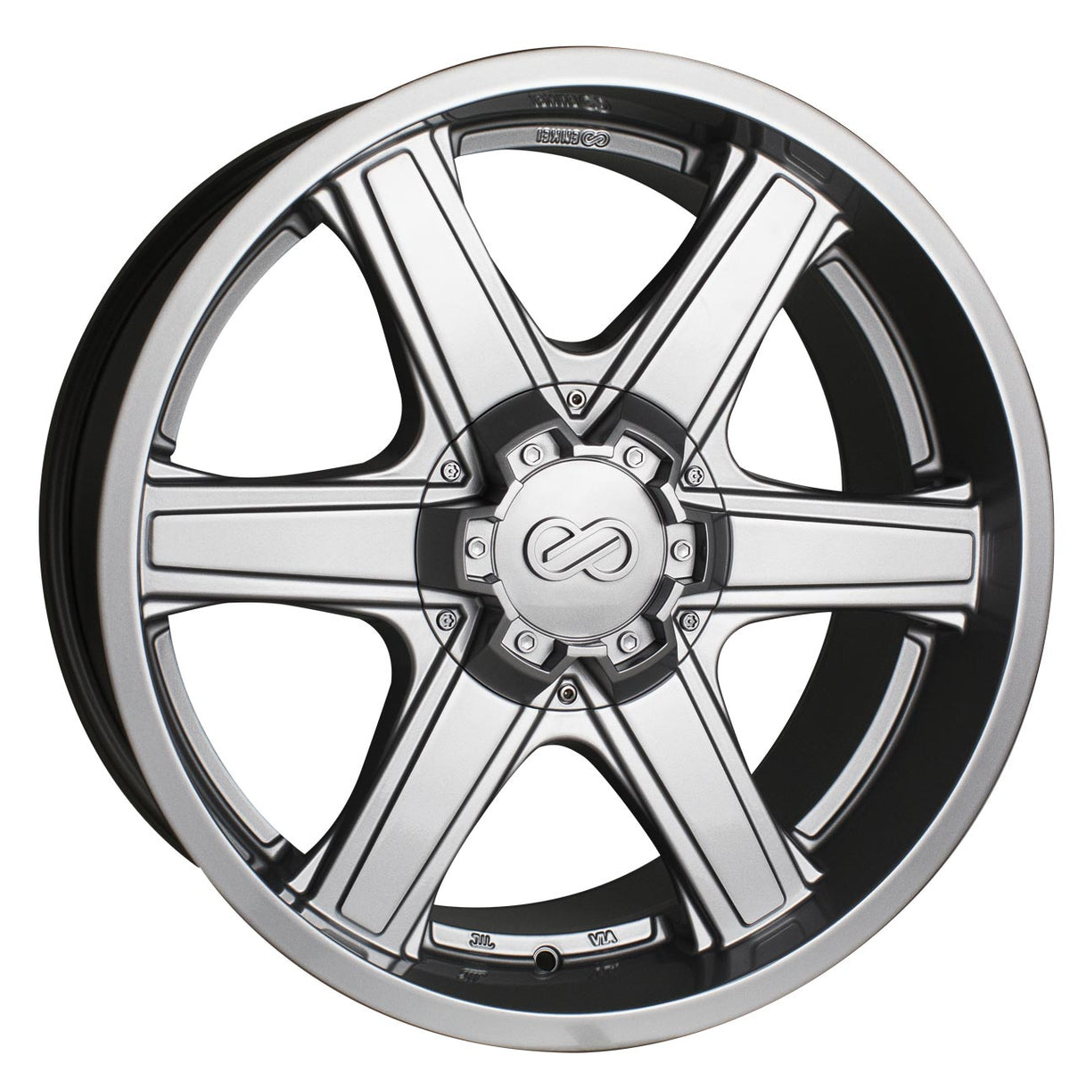Enkei BLACKHAWK Silver 20x9.5 +30 6x139.7mm 78mm - WheelWiz