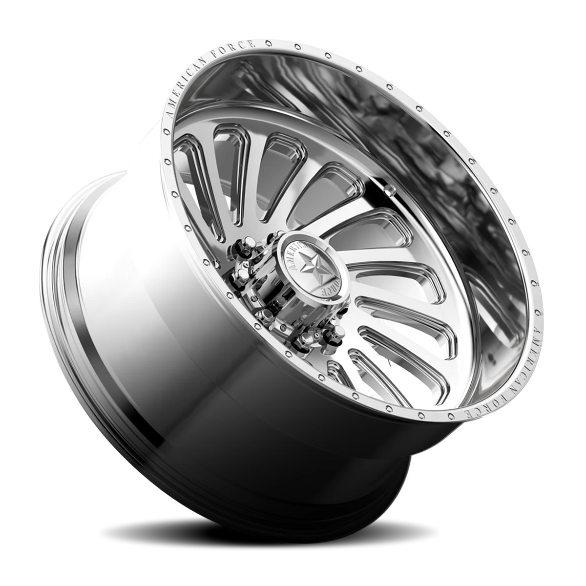 American Force CK19 Blur CC Polished 20x12 -55 6x114.3mm 66.1mm - Wheelwiz