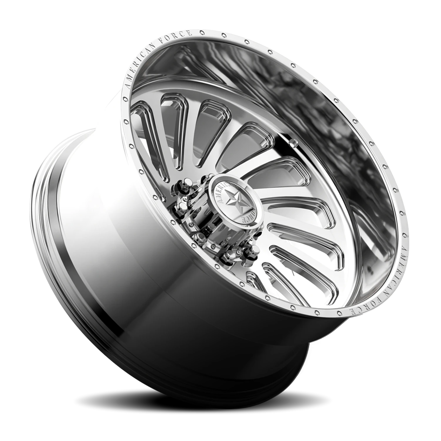 American Force CK19 Blur CC Polished 20x12 -55 6x139.7mm 108mm - Wheelwiz