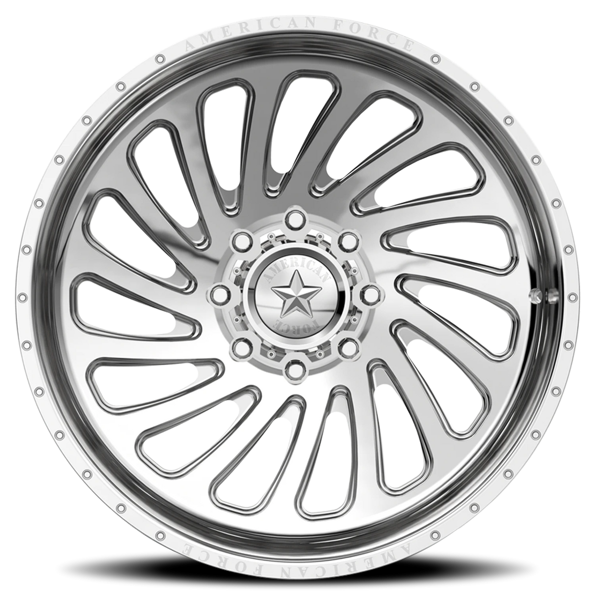 American Force CK19 Blur CC Polished 20x12 -55 6x139.7mm 78.1mm - Wheelwiz