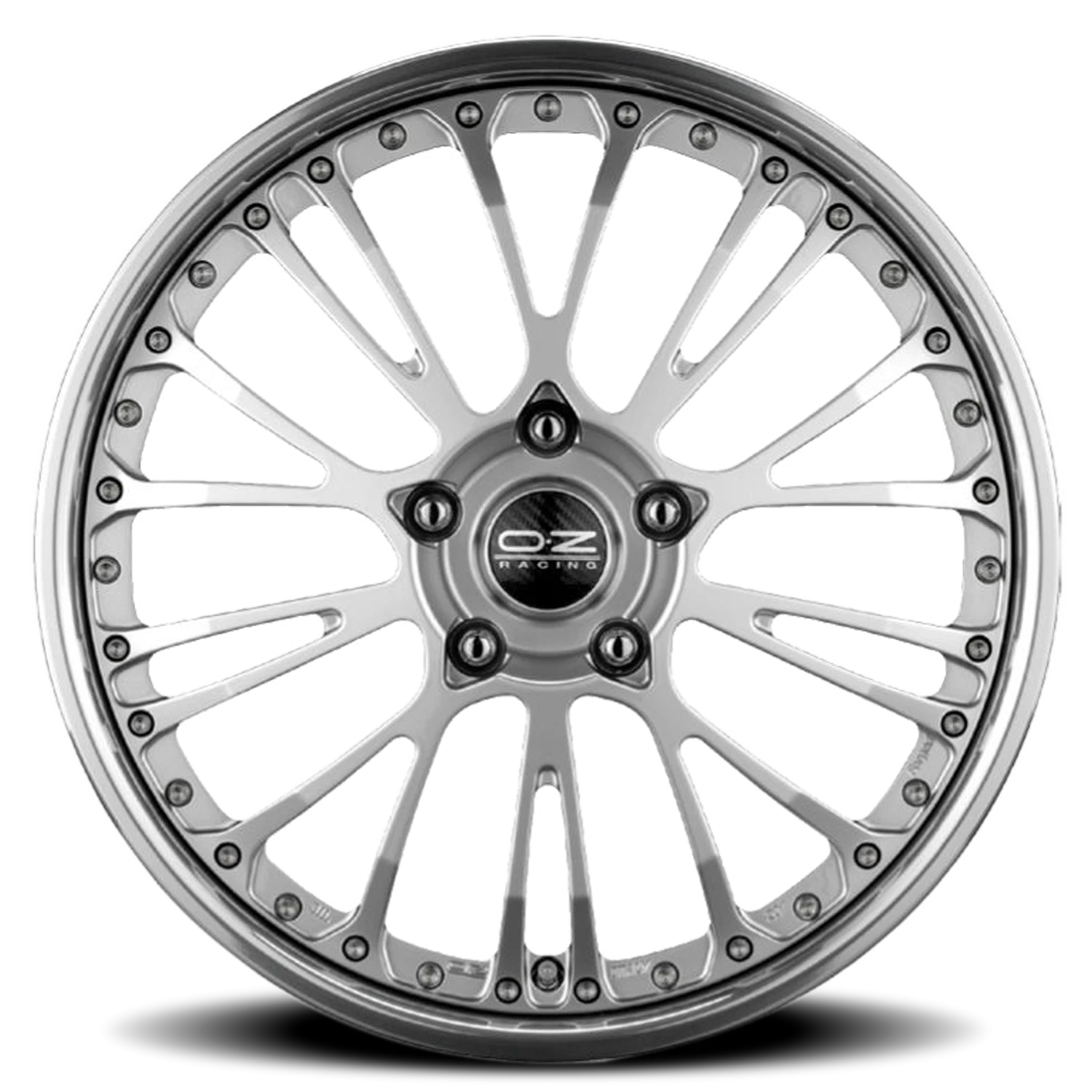 OZ Racing Botticelli III Chrystal Titanium 20x9 +30 5x120.65mm 73.86mm - Wheelwiz