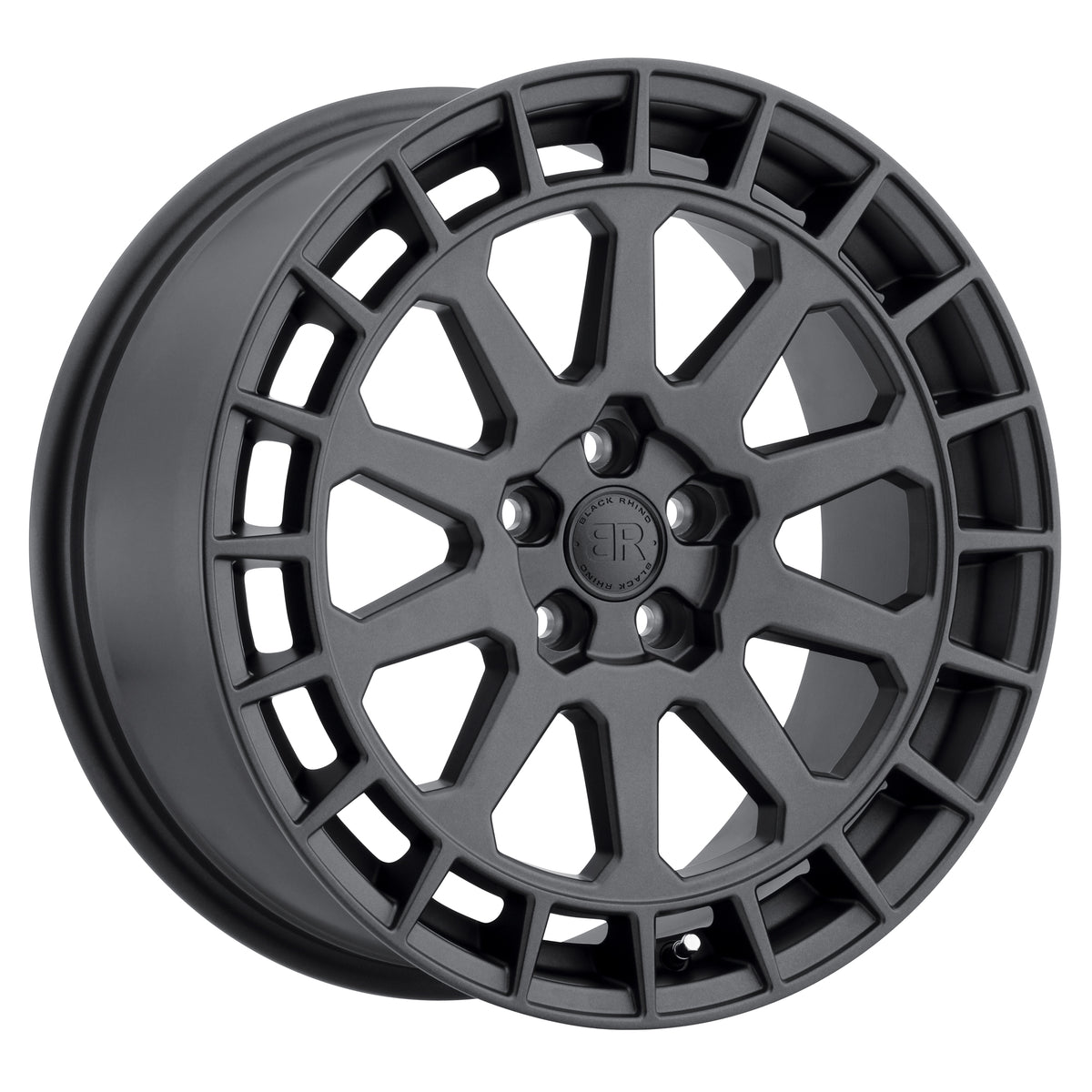 Black Rhino BOXER Gun Black 17x8.5 +12 5x120mm 76.1mm - Wheelwiz