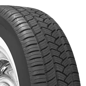 Coker American Classic Radial (2 1/8 INCH Whitewall) 235/60R16 - Wheelwiz