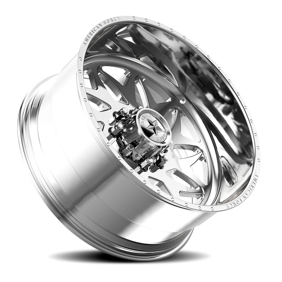 American Force N06 Brave SS Polished 24x12 -40 5x150mm 110mm - Wheelwiz