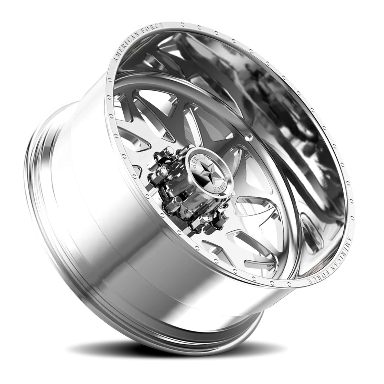 American Force N06 Brave SS Polished 22x16 -101 8x165.1mm 125mm - Wheelwiz