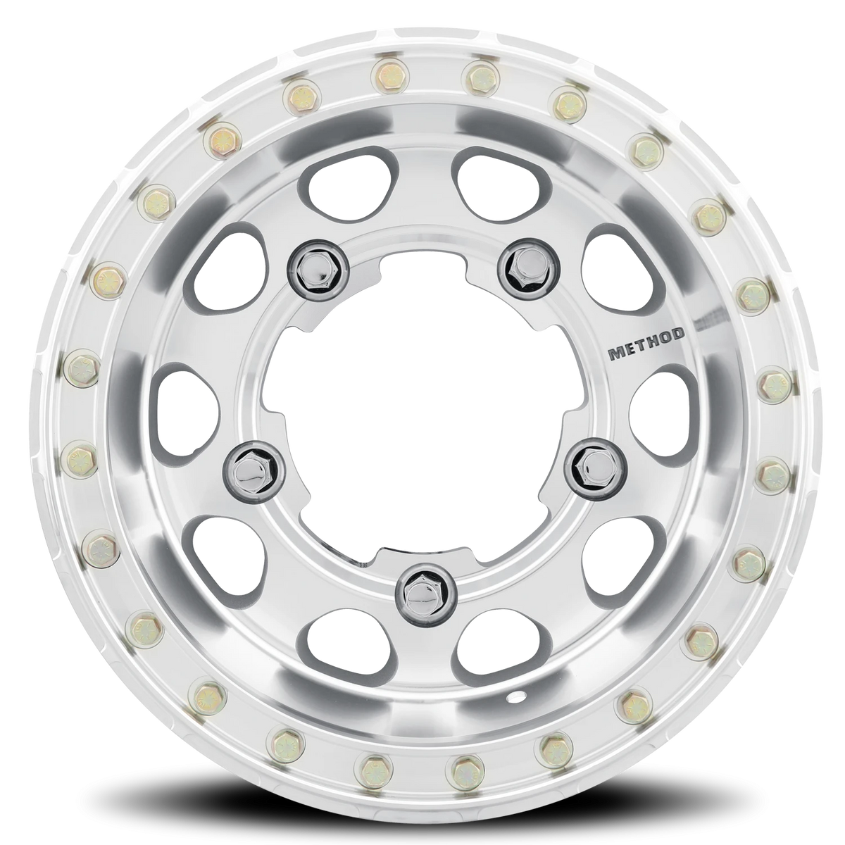 Method Race Wheels Buggy Beadlock MR103 Raw Machined 15x7 -45 5x205mm 160mm