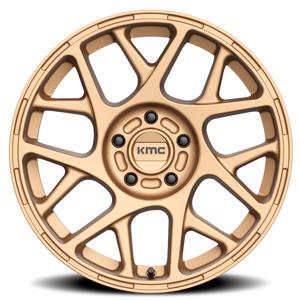 KMC KM708 BULLY Matte Bronze 18x8 +38 5x110mm 72.6mm - Wheelwiz