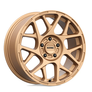 KMC KM708 BULLY Matte Bronze 18x8 +38 5x110mm 72.6mm - Wheelwiz