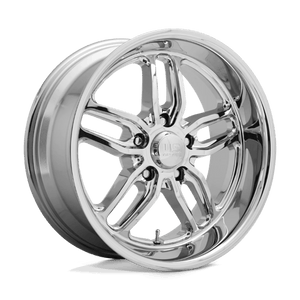 US MAG U127 CTEN Chrome Plated 20x8.5 +7 5x120.65mm 72.6mm - Wheelwiz