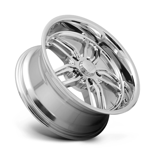 US MAG U127 CTEN Chrome Plated 20x8.5 +7 5x120.65mm 72.6mm - Wheelwiz