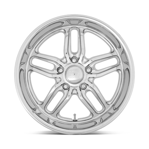 US MAG U127 CTEN Chrome Plated 20x8.5 +7 5x127mm 78.1mm - Wheelwiz
