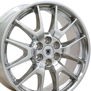 OE Wheels Replica CA12 Polished 20x8.0 +53 6x120mm 66.9mm