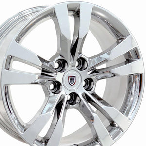 OE Wheels Replica CA15A Chrome 18x8.5 +40 5x115mm 70.5mm