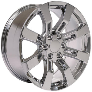 OE Wheels Replica CA82 Chrome 20x8.5 +31 6x139.7mm 78.1mm