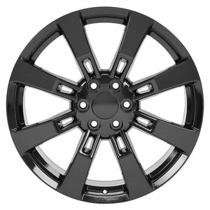 OE Wheels Replica CA82 Gloss Black 22x9.0 +31 6x139.7mm 78.1mm