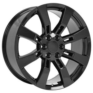 OE Wheels Replica CA82 Gloss Black 22x9.0 +31 6x139.7mm 78.1mm