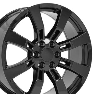 OE Wheels Replica CA82 Gloss Black 22x9.0 +31 6x139.7mm 78.1mm