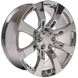 OE Wheels Replica CA82 Chrome 22x9.0 +31 6x139.7mm 78.1mm