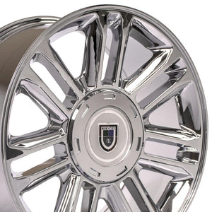 OE Wheels Replica CA83 Chrome 20x9.0 +31 6x139.7mm 78.1mm