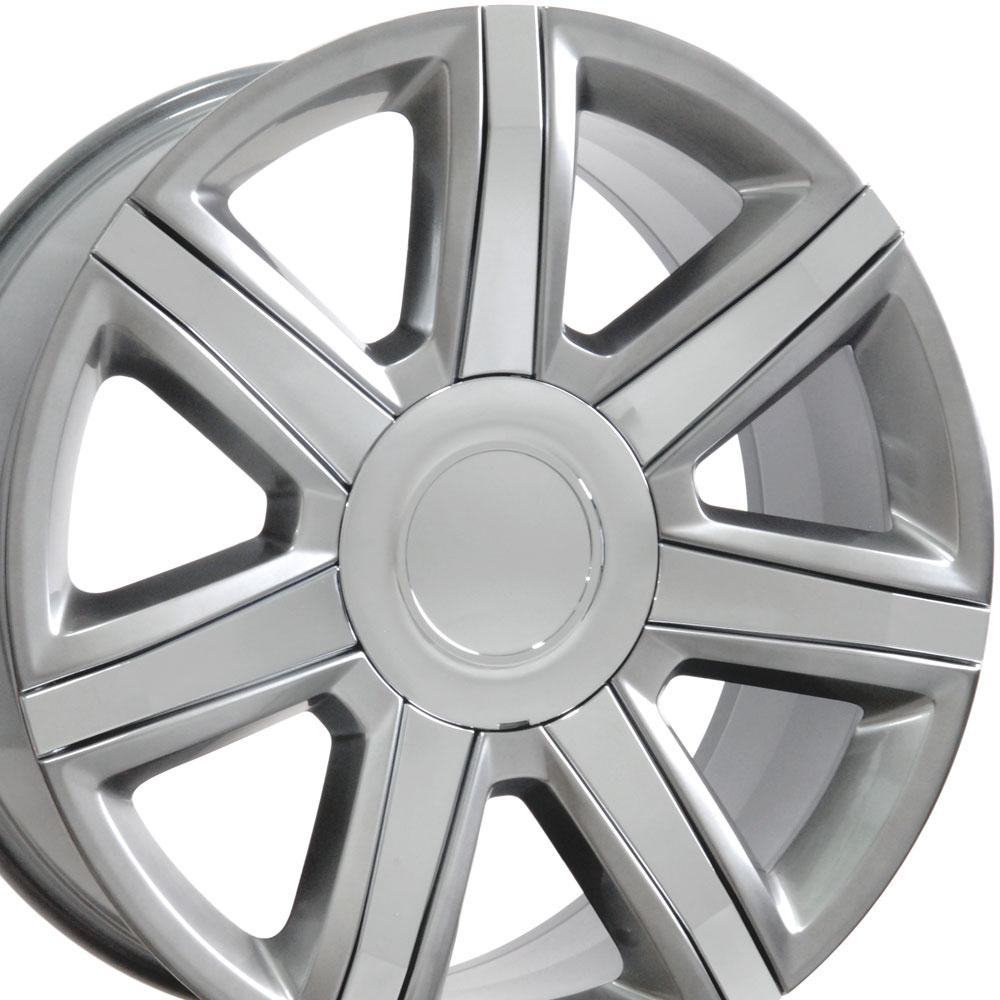 OE Wheels Replica CA87 Hyper Silver 22x9.0 +31 6x139.7mm 78.1mm