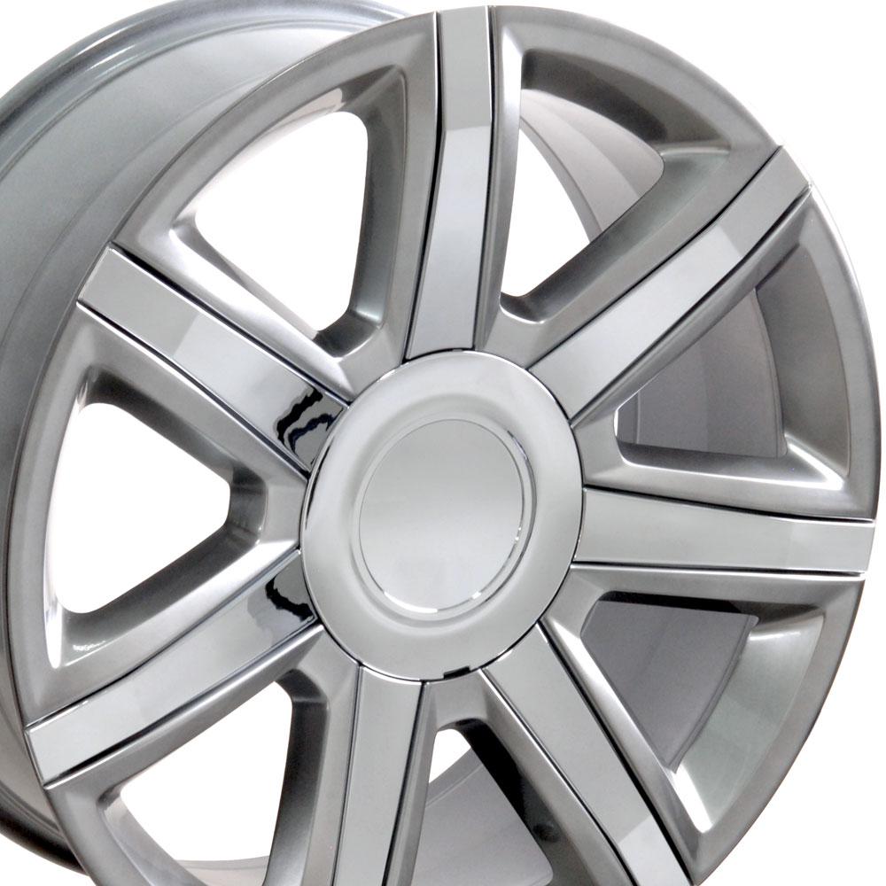 OE Wheels Replica CA87 Hyper Silver 22x9.0 +31 6x139.7mm 78.1mm