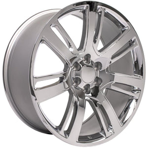 OE Wheels Replica CA88 Chrome 24x10.0 +31 6x139.7mm 78.1mm