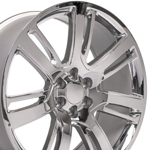 OE Wheels Replica CA88 Chrome 24x10.0 +31 6x139.7mm 78.1mm