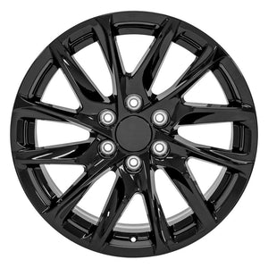 OE Wheels Replica CA90 Gloss Black 20x9.0 +28 6x139.7mm 78.1mm