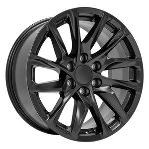 OE Wheels Replica CA90 Satin Black 20x9.0 +28 6x139.7mm 78.1mm