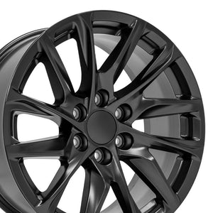 OE Wheels Replica CA90 Satin Black 20x9.0 +28 6x139.7mm 78.1mm