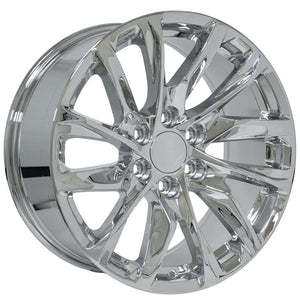 OE Wheels CA90 Chrome 20x9 +28 6x139.7|N/Amm 78.1mm - Wheelwiz