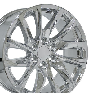 OE Wheels CA90 Chrome 20x9 +28 6x139.7|N/Amm 78.1mm - Wheelwiz